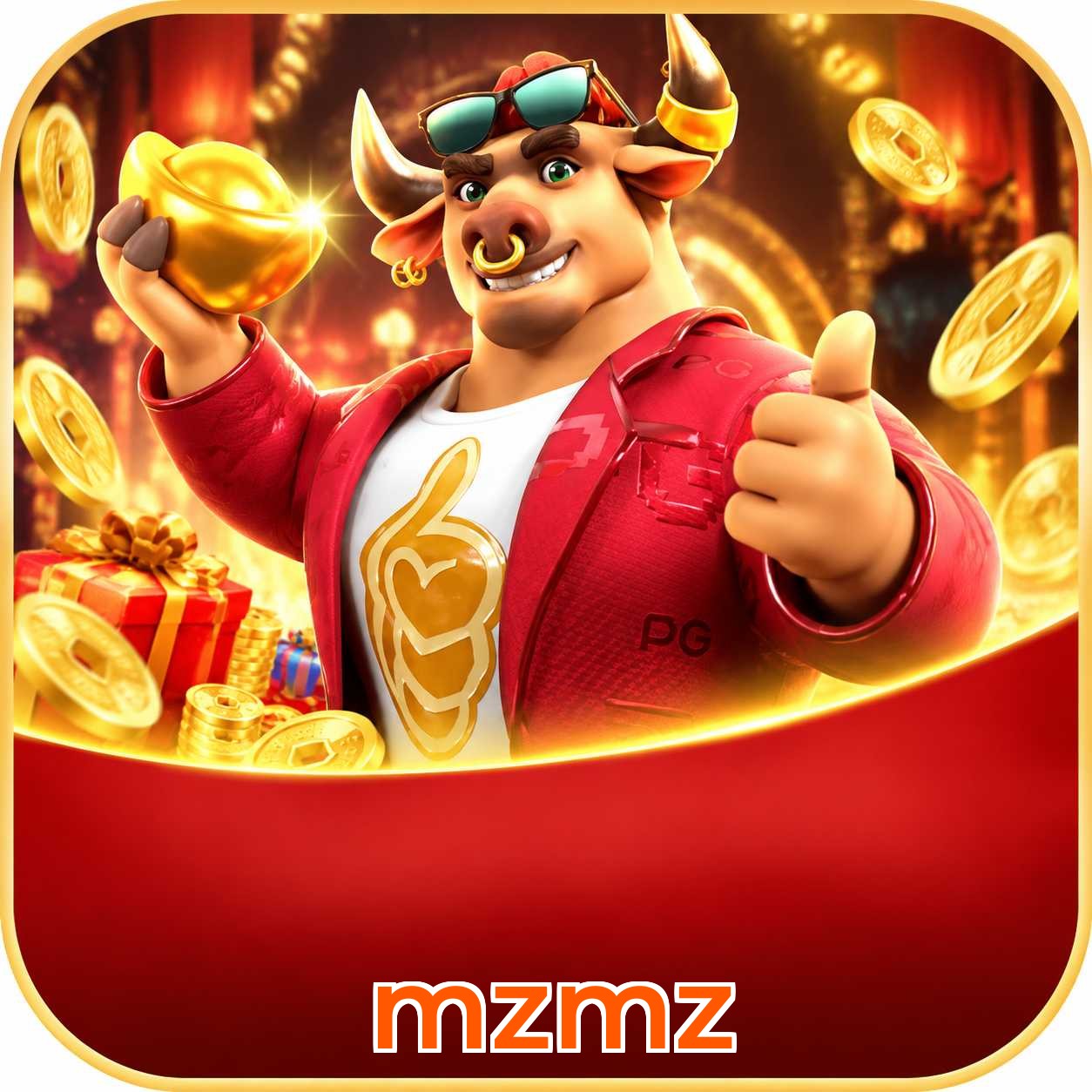 Interface de jogos na mzmz incluindo Plushie Frenzy