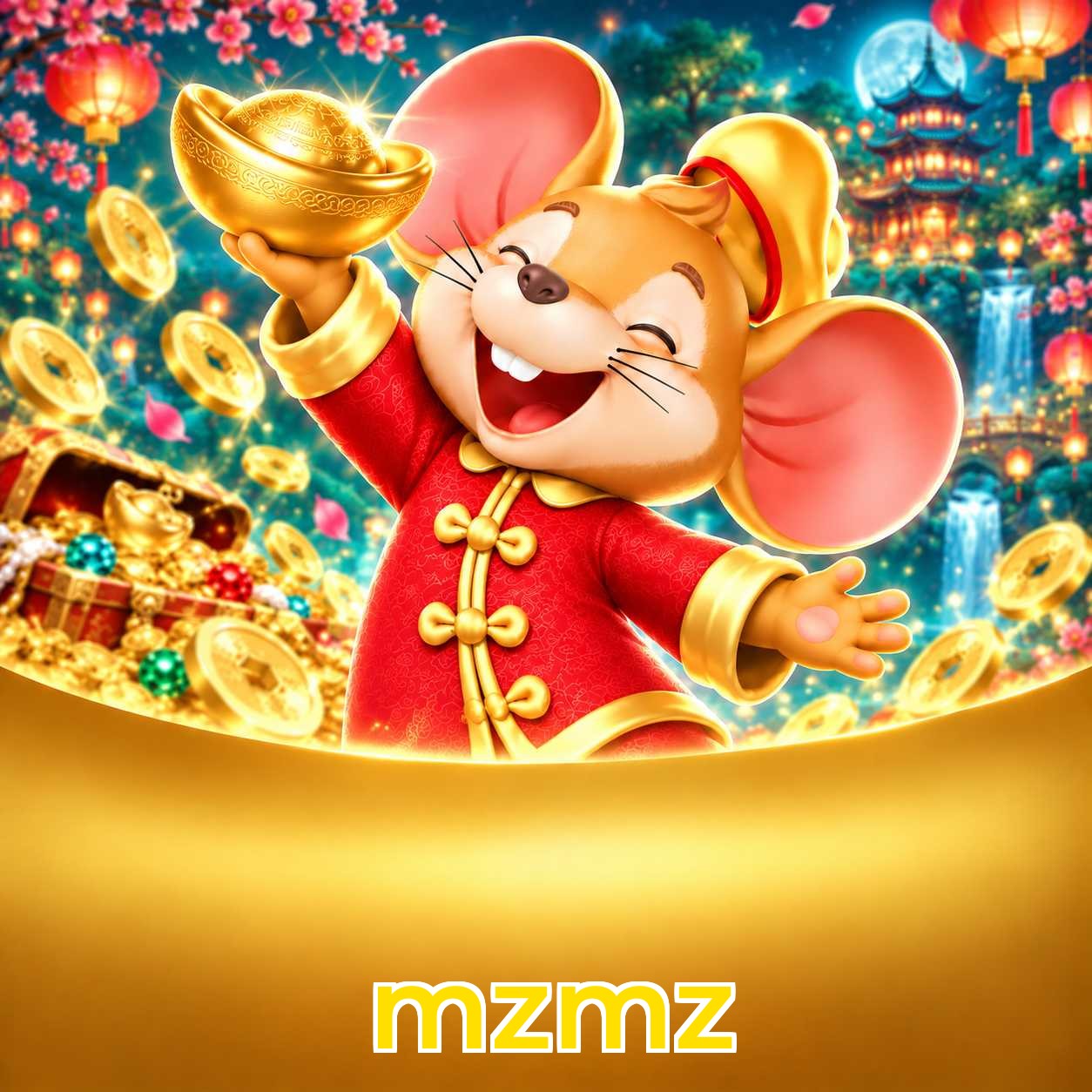 Plushie Frenzy rodando na plataforma mzmz